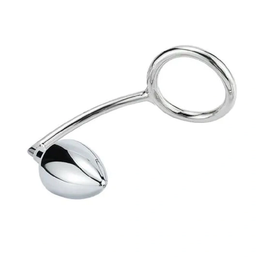 Anal Hooks Stainless with DiscreetChoice Steel Ring Set Anal Cock Hook 4663 0723